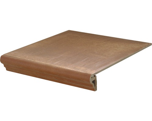 Feinsteinzeug Florentiner Stufenfliese Rustic Cotto 33,15 x 33,15 cm Keramikfliese mit abgerundeter Kante