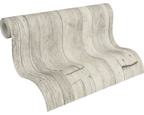 Tapetenrolle mit Holzoptik