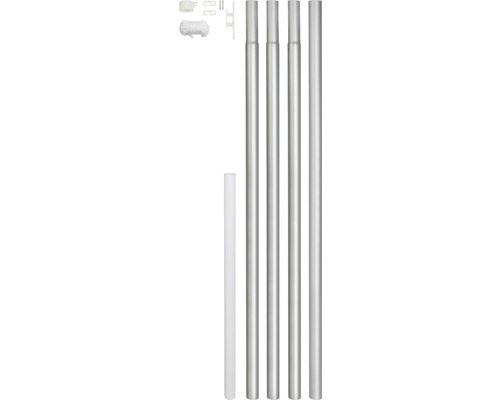 Fahnenmast Alu zum Einbetonieren, zylindrische Form 6,20 m Fahnenmast Alu zum Einbetonieren, zylindrische Form 6,20 m
