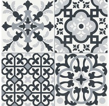 Feinsteinzeug Wand- und Bodenfliese Heritage black in 19 verschiedenen Motiven 33,15 x 33,15 cm-thumb-16