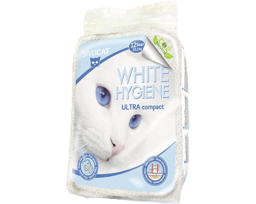 Katzenstreu SIVOCAT White Hygiene ultra 12 l