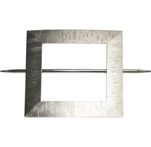 Quadratische Metall-Gürtelschnalle mit Dorn
