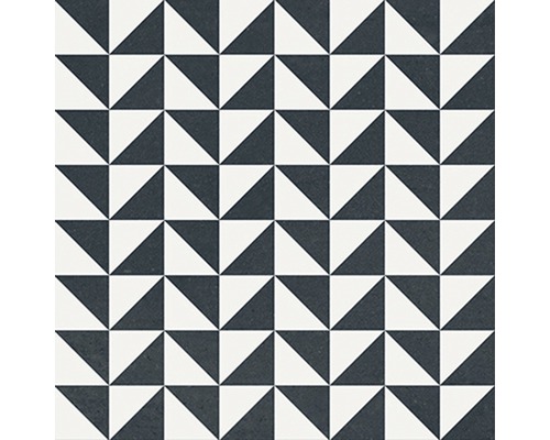Fliesenmuster mit dreieckigem Design