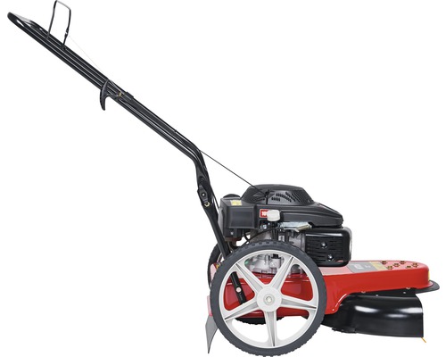 Rasentrimmer mit Motor und Rädern