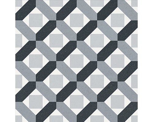 Dekorative Fliese mit geometrischem Muster