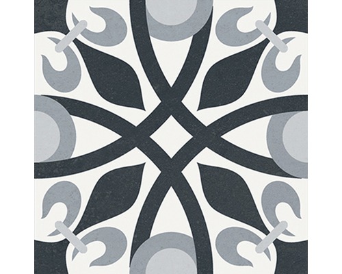 Fliese mit Ornamentmuster