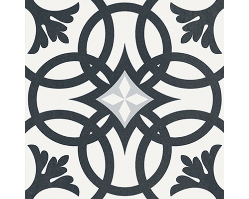 Dekorative Fliese mit geometrischem Muster