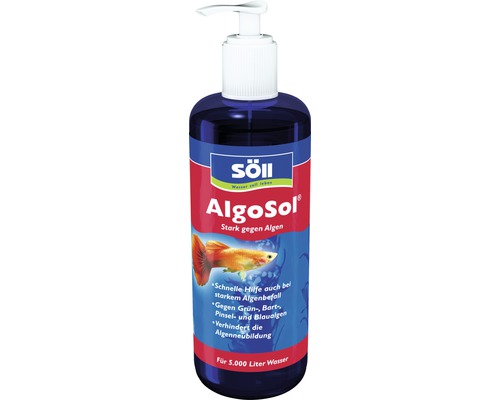 Algenvernichter Söll AlgoSol Aquaristik 500 ml-0
