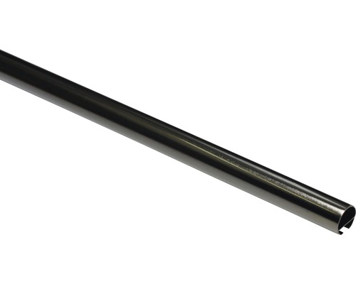 Gardinenstange mit Innenlauf I Chicago titan 120 cm Ø 20 mm Vorhangschiene aus Metall