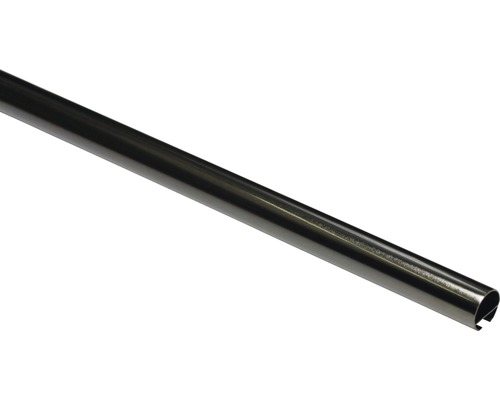 Gardinenstange mit Innenlauf I Chicago titan 160 cm Ø 20 mm Vorhangschiene aus Metall