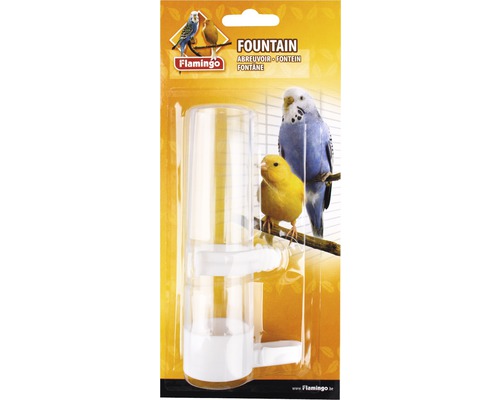 Flamingo Vogeltränke für den Käfig