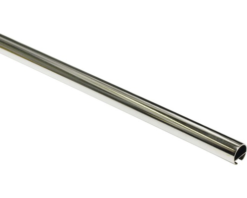 Gardinenstange mit Innenlauf I Chicago chrom 200 cm Ø 20 mm Metall Kleiderstange