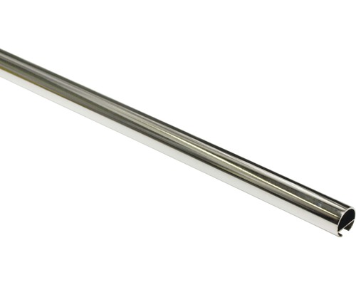 Gardinenstange mit Innenlauf I Chicago chrom 240 cm Ø 20 mm Metall Kleiderstange