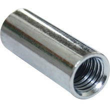 Verbindungsmutter rund M6x20 mm galv. verzinkt, 100 Stück
