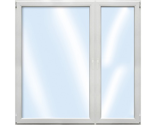 Kunststofffenster 2-flg.ESG ARON Basic weiß 1200x1600 mm (2/3-1/3)