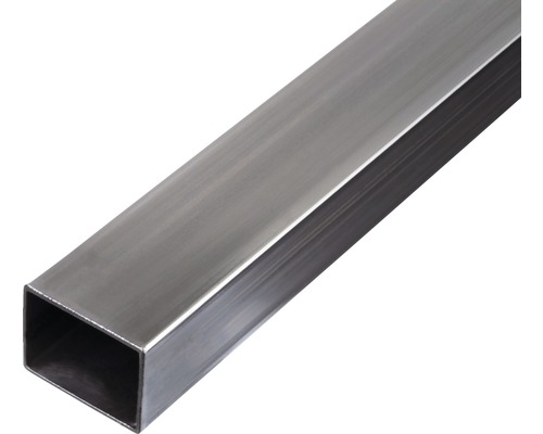 Rechteckrohr Stahl 40x30x1,5 mm 3 m Rechteckrohr Stahl 40x30x1,5 mm 3 m