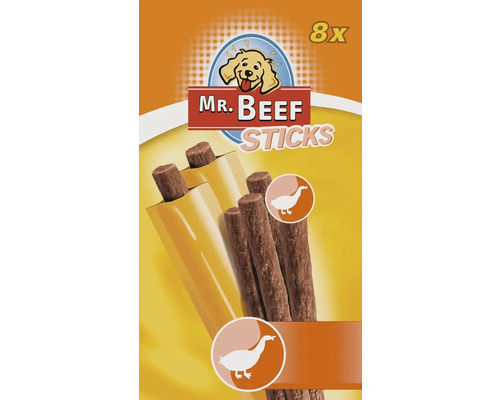 Hundesnack MR. BEEF Sticks Geflügel 8 Stück