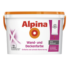 Alpina Wand- und Deckenfarbe weiß 10L-thumb-0