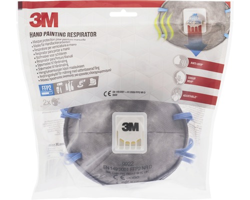 3M Hand Painting Respirator im Paket, eine Staubmaske für Handlackierarbeiten