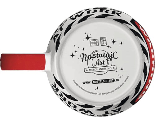 Nostalgic Art Logo auf einem Aschenbecher