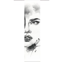 Dekoratives Wandbild mit Frauenaquarell