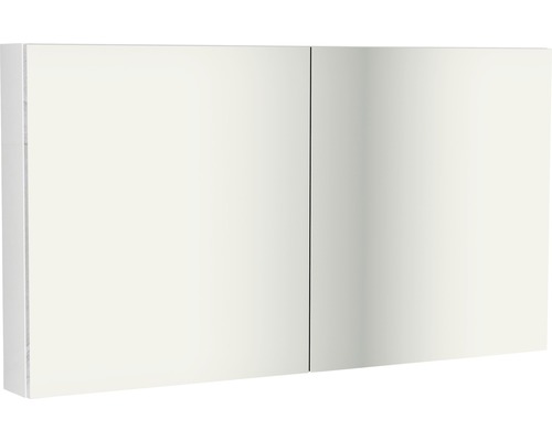 Spiegelschrank K-Line 70x120 cm 2 trg. Weiß