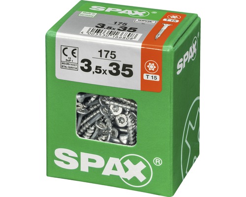 Packung Spax Schrauben 3,5x35