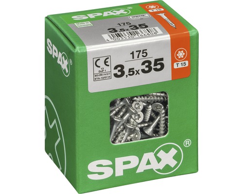 Packung Spax Schrauben 3,5x35 Millimeter