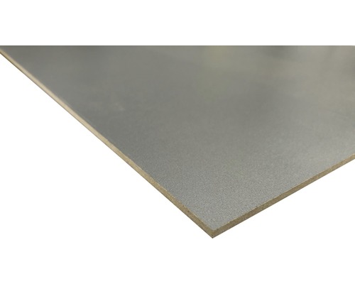 Fixmaß Dünn-HDF Platte einseitig grau 1200 x 600 x 3 mm Dekorplatte für den Innenausbau