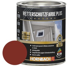 HORNBACH Holzfarbe Wetterschutzfarbe Plus schwedenrot 750 ml-thumb-0