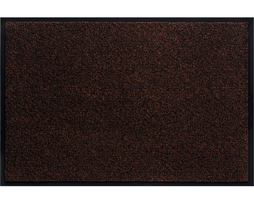 Fußmatte mit dunklem Rahmen