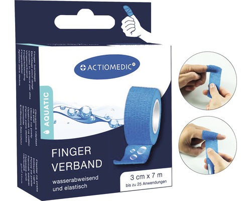 Actiomedic® Aquatic Schnellverband, blau 7m