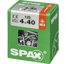 SPAX Schrauben 4x40 Millimeter, Packung mit 125 Stück