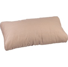 Loungekissen Baumwolle 80x40 cm sand