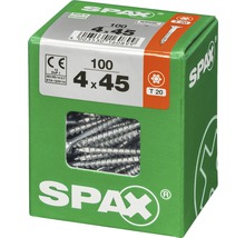 Spax Schrauben 4 x 45 Millimeter, 100 Stück