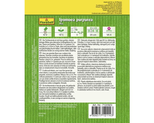Samenpackung Trichterwinde der Marke FloraSelf