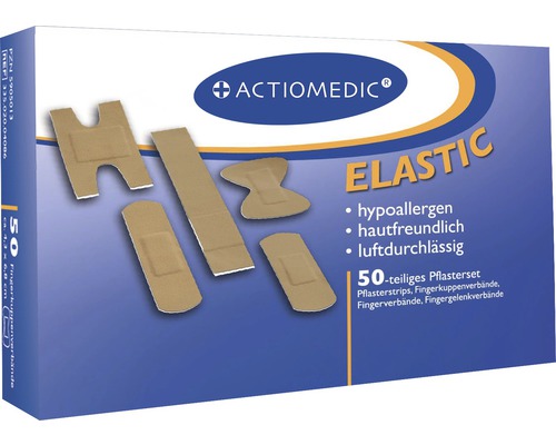 Actiomedic® Elastic Pflasterset, 50-tlg.