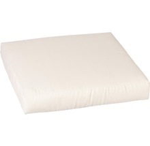 Palettenkissen Baumwolle 50x50 cm hellbeige