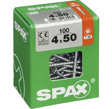 Spax Universalschrauben, 4x50 Millimeter, 100 Stück