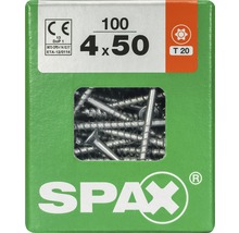 Spax Universalschrauben 4 x 50 Millimeter, 100 Stück