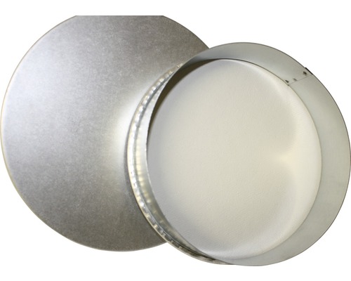 Rundes Metallrohr mit Abdeckung