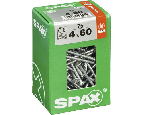 Verpackung Spax Schrauben 4 x 60 Millimeter