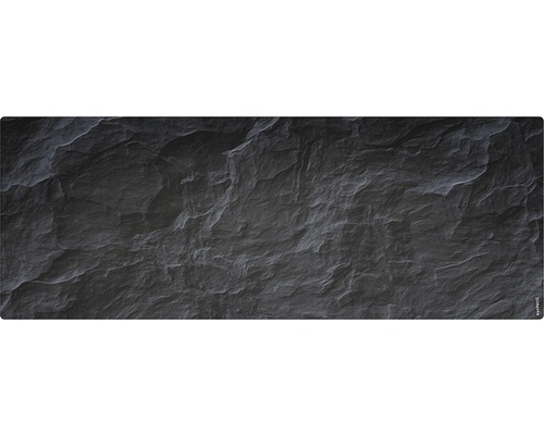 Badrückwand mySpotti aqua Schiefer 120x45 cm Schieferstruktur als Hintergrund für Heimwerkerbedarf