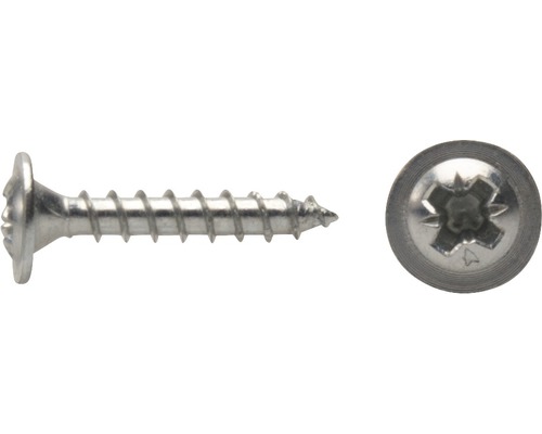 JD Plus Rückwandschraube Pozidriv 3,5x30 mm galv. verzinkt, 100 Stück