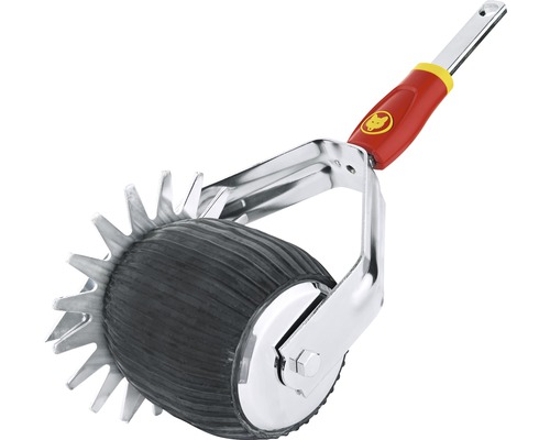 Wolf Garten Vertikutierwalze mit Sternmesser zur Rasenpflege