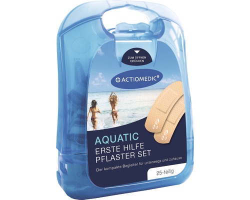 Action Medic Aquatic Erste Hilfe Pflaster Set, 25 teilig