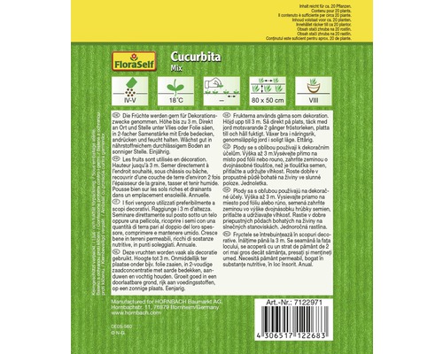 FloraSelf Cucurbita Mix Samenpackung