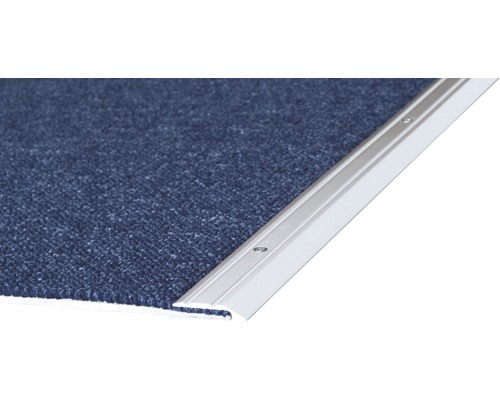 Prinz Abschlussprofil Alu silber gelocht 30 x 2700 mm Profil zur Befestigung von Teppichböden