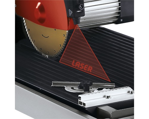 Fliesenschneider mit Laserführung für präzise Schnitte