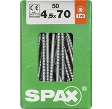 Spax Schrauben 4,5x70 mm, 50 Stück